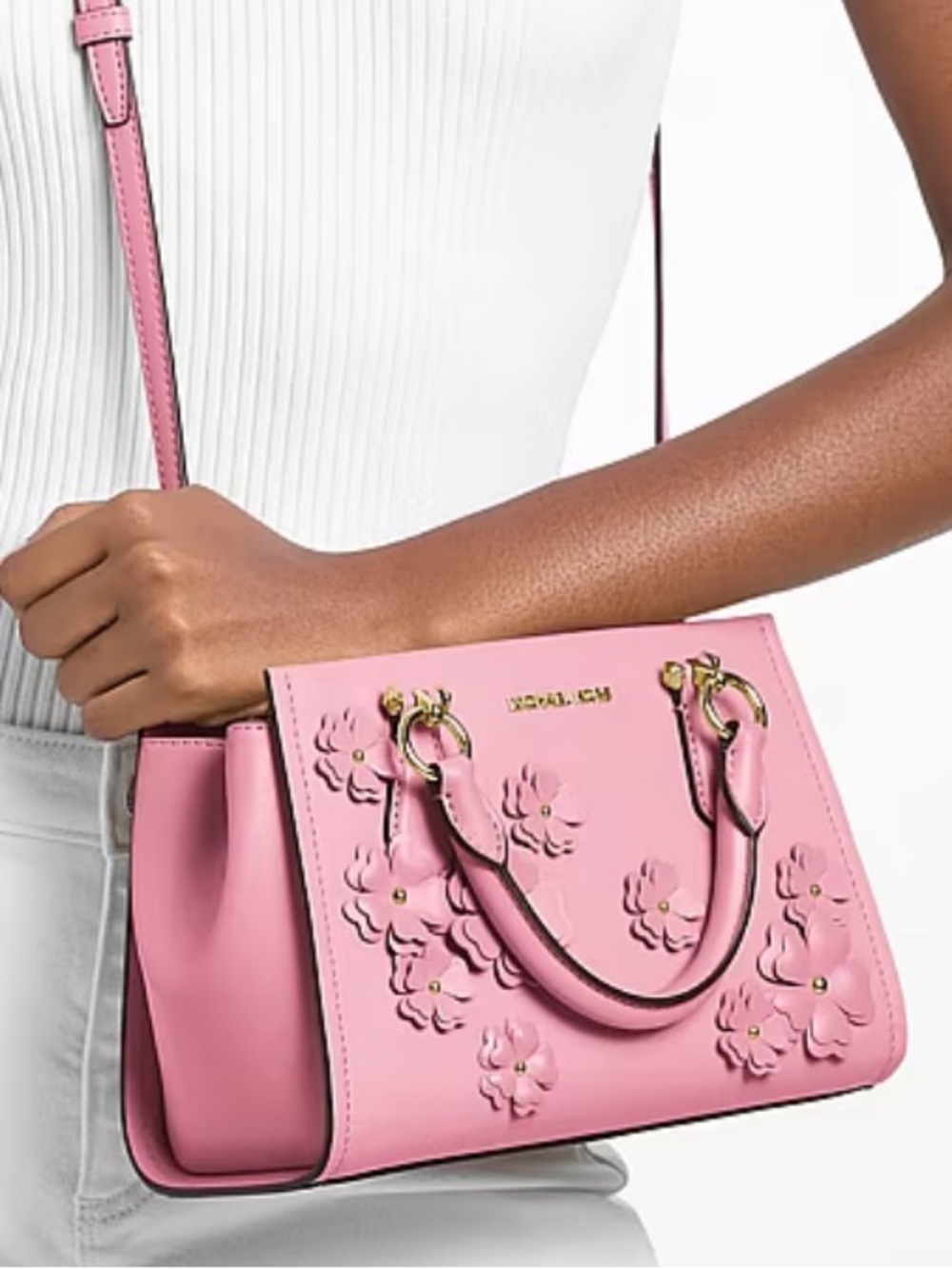 MICHAEL KORS Marilyn Small Embellished Satchel